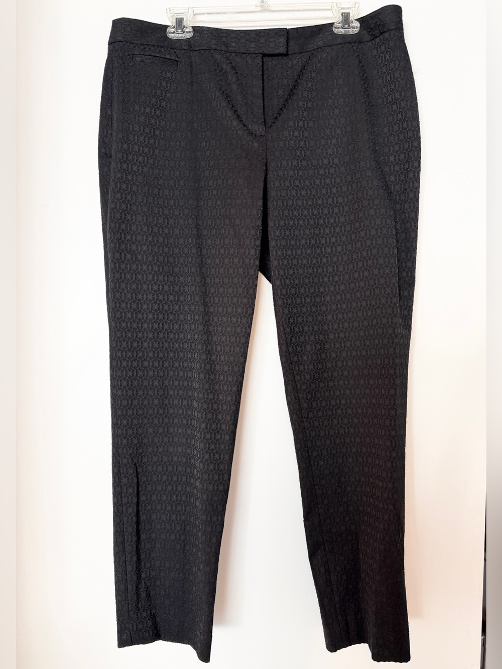 CeCe Black Textured Dress /Business Pants, 14